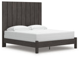 Fraluna Charcoal King Panel Bed by Ashley at Eve Furniture