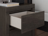 Fraluna Charcoal Nightstand by Ashley at Eve Furniture