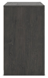 Fraluna Charcoal Nightstand by Ashley at Eve Furniture