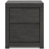 Fraluna Charcoal Panel Bedroom Set by Ashley at Eve Furniture