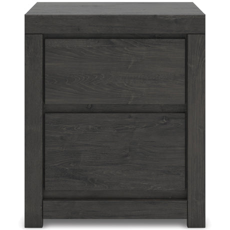 Fraluna Charcoal Panel Bedroom Set by Ashley at Eve Furniture