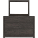 Fraluna Charcoal Panel Bedroom Set by Ashley at Eve Furniture