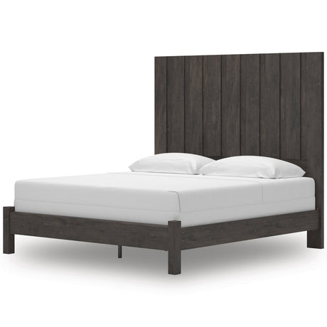 Fraluna Charcoal Panel Bedroom Set by Ashley at Eve Furniture