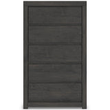Fraluna Charcoal Panel Bedroom Set by Ashley at Eve Furniture