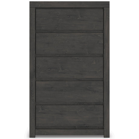 Fraluna Charcoal Panel Bedroom Set by Ashley at Eve Furniture