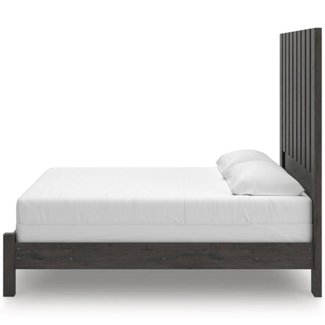 Fraluna Charcoal Panel Bedroom Set by Ashley at Eve Furniture