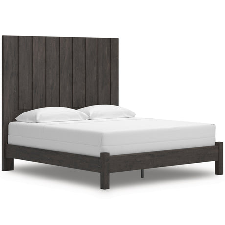 Fraluna Charcoal Panel Bedroom Set by Ashley at Eve Furniture