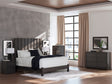 Fraluna Charcoal Panel Bedroom Set by Ashley at Eve Furniture