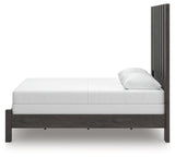 Fraluna Charcoal Queen Panel Bed by Ashley at Eve Furniture