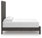 Fraluna Charcoal Queen Panel Bed by Ashley at Eve Furniture