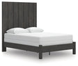 Fraluna Charcoal Queen Panel Bed by Ashley at Eve Furniture