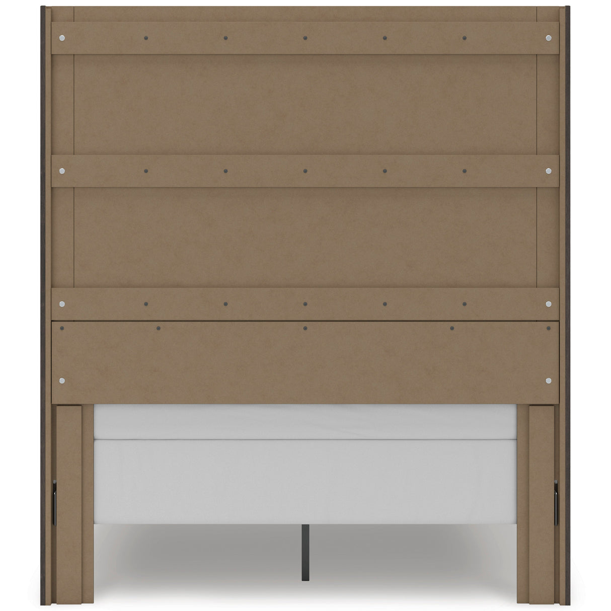 Fraluna Charcoal Storage Panel Bedroom Set with 2 Footboard Drawers by Ashley at Eve Furniture