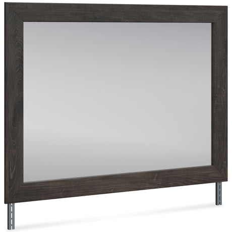 Fraluna Charcoal Storage Panel Bedroom Set with 2 Footboard Drawers by Ashley at Eve Furniture