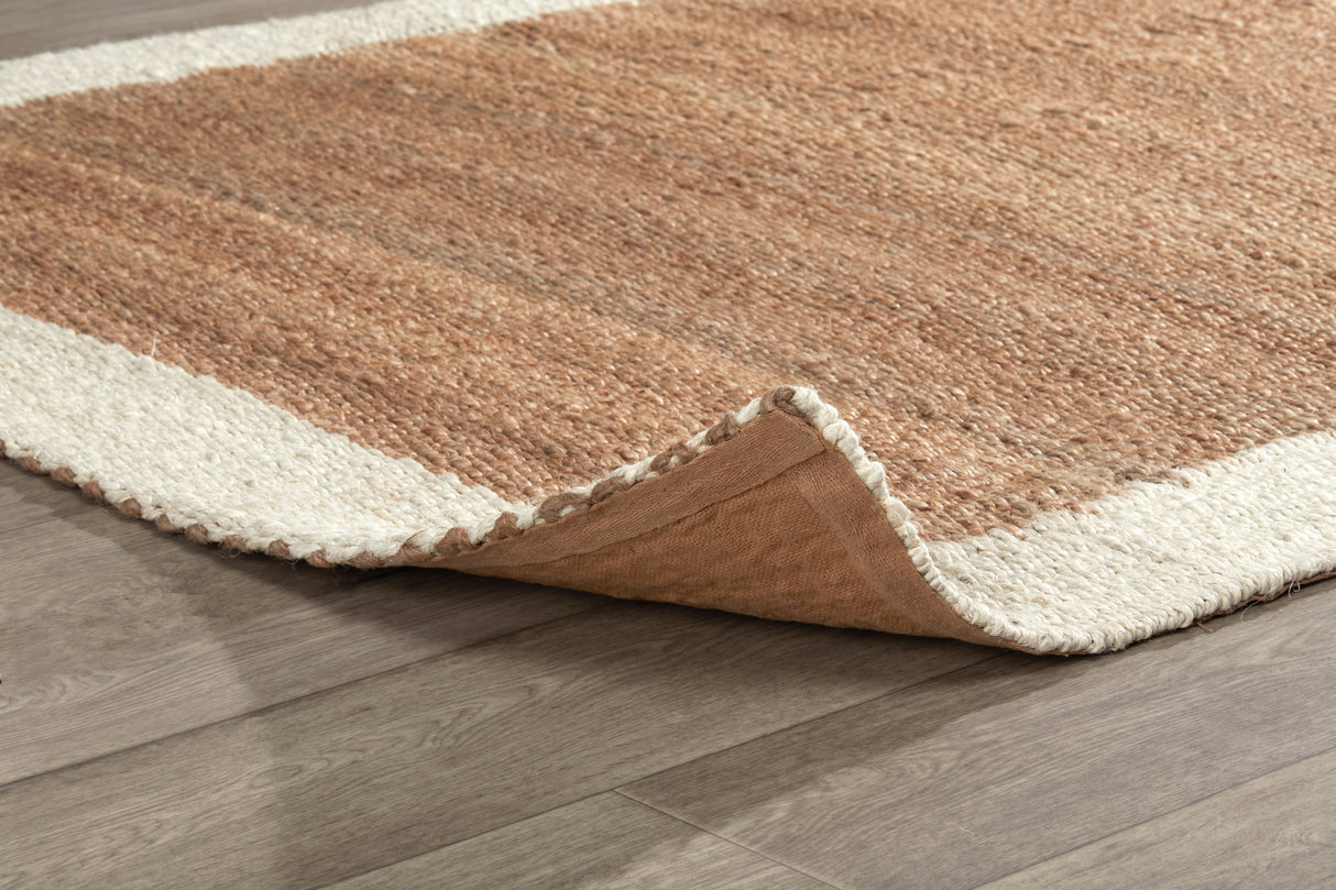 Frame Natural/Ivory Rug by Classic Home at Eve Furniture
