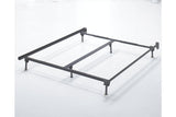 Frames and Rails Metallic Queen/King/California King Bolt on Bed Frame by Ashley at Eve Furniture