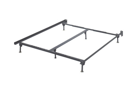 Frames and Rails Metallic Queen/King/California King Bolt on Bed Frame by Ashley at Eve Furniture