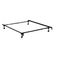 Framos Black Adjustable Bed Frame (T/F) by Furniture of America at Eve Furniture