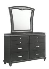 Frampton Gray Bedroom Mirror (Mirror Only) by Crown Mark at Eve Furniture