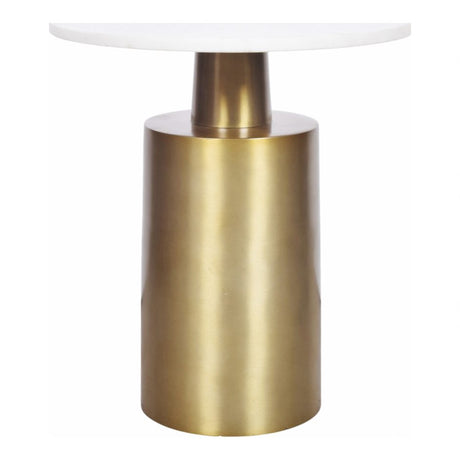 France Accent Table Gold by Moe's Home at Eve Furniture