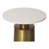 France Accent Table Gold by Moe's Home at Eve Furniture