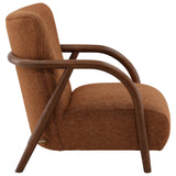 Francelia Chair, Lola Ginger by Dovetail at Eve Furniture