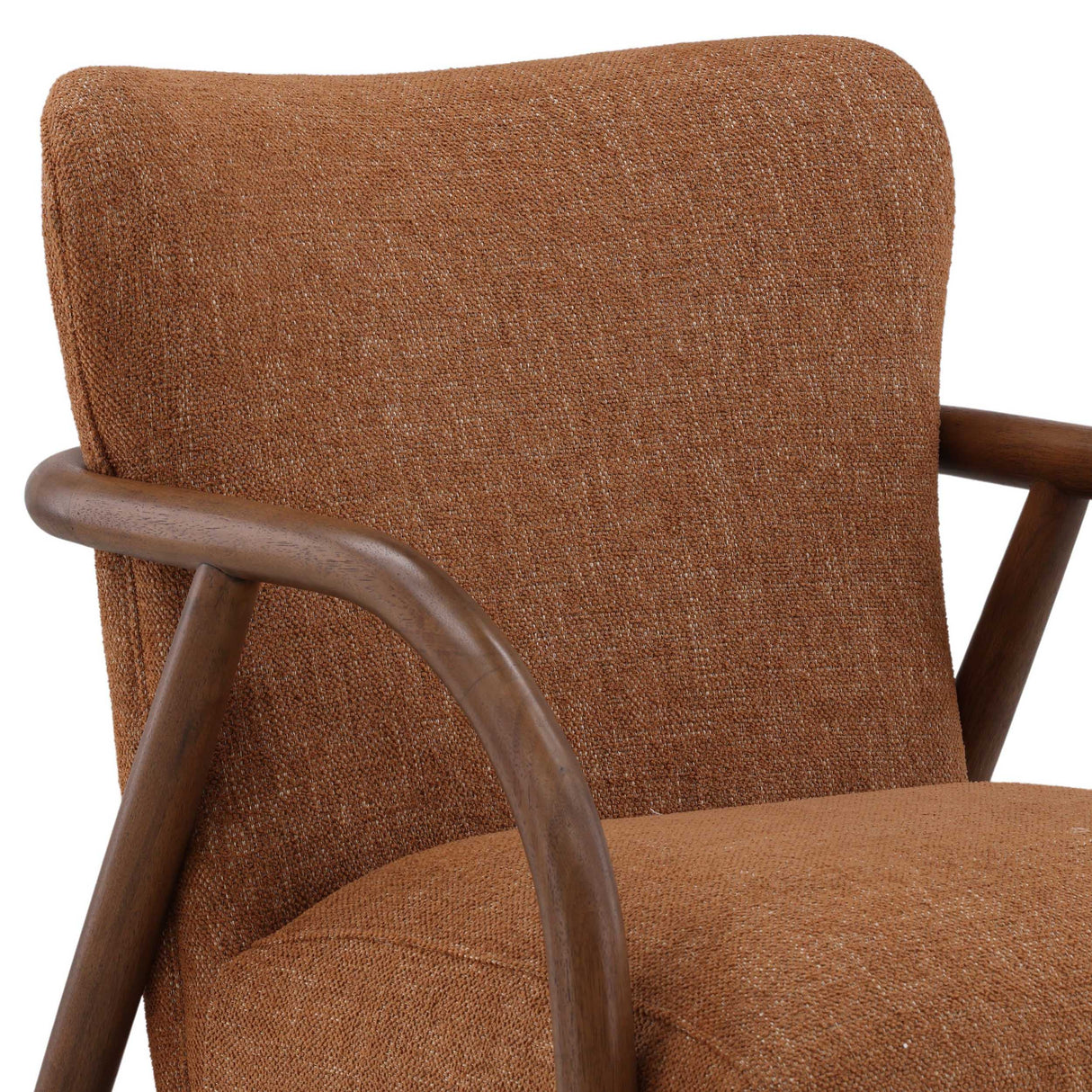 Francelia Chair, Lola Ginger by Dovetail at Eve Furniture