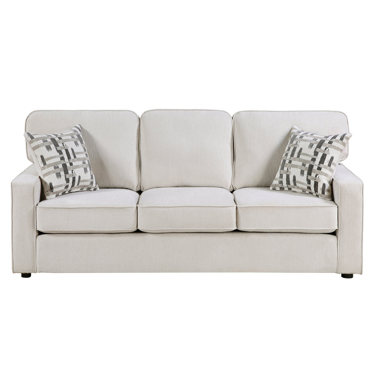 Frances Beige 2-Piece Living Room Set by Homelegance at Eve Furniture