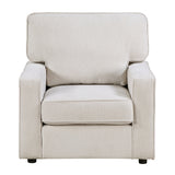 Frances Beige 2-Piece Living Room Set by Homelegance at Eve Furniture