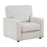 Frances Beige 2-Piece Living Room Set by Homelegance at Eve Furniture