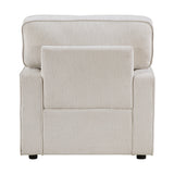 Frances Beige 2-Piece Living Room Set by Homelegance at Eve Furniture