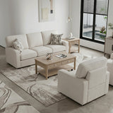 Frances Beige 2-Piece Living Room Set by Homelegance at Eve Furniture