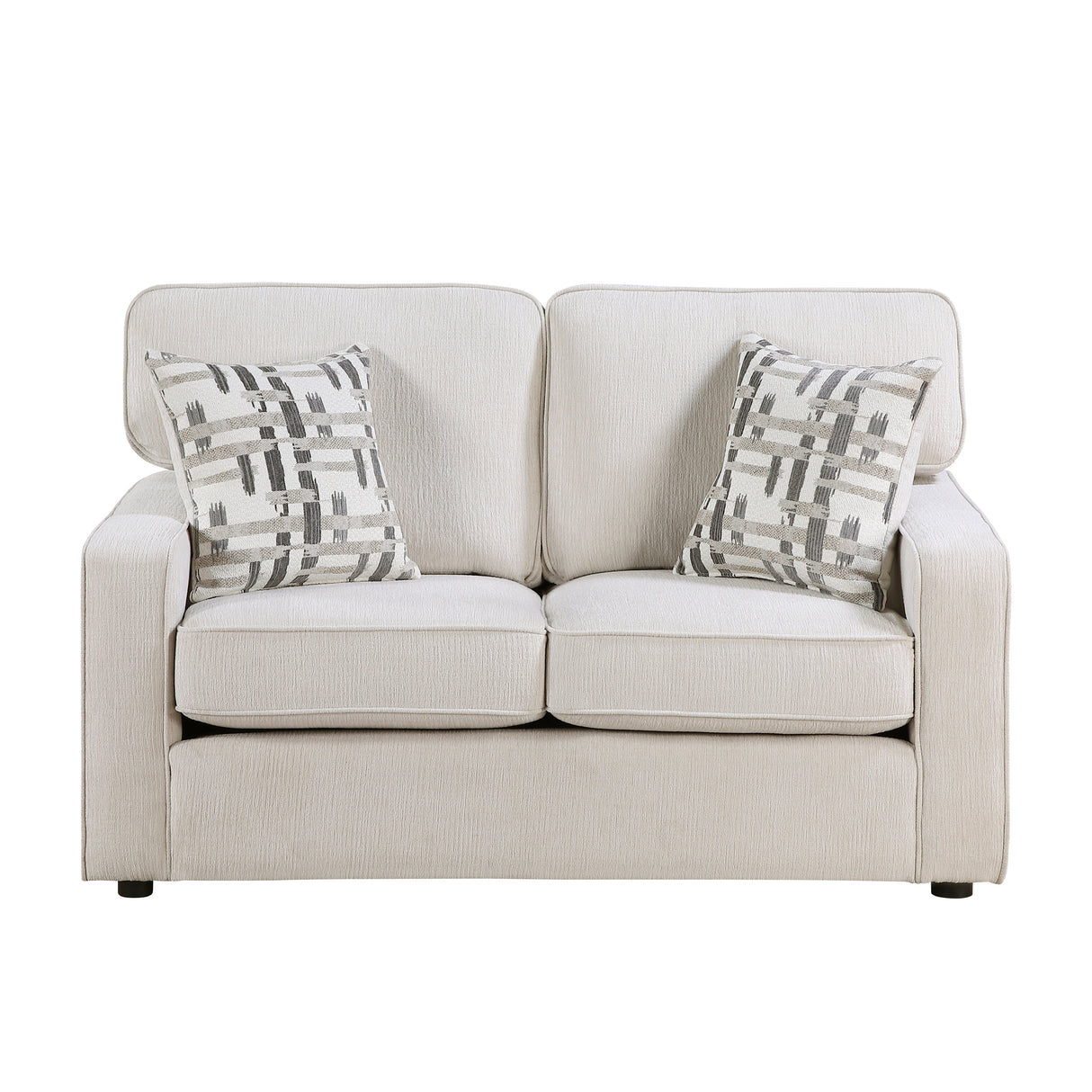 Frances Beige 2-Piece Living Room Set by Homelegance at Eve Furniture