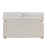 Frances Beige 2-Piece Living Room Set by Homelegance at Eve Furniture