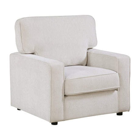 Frances Beige 3-Piece Living Room Set by Homelegance at Eve Furniture
