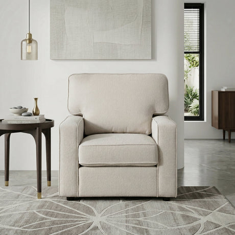 Frances Beige Chair by Homelegance at Eve Furniture