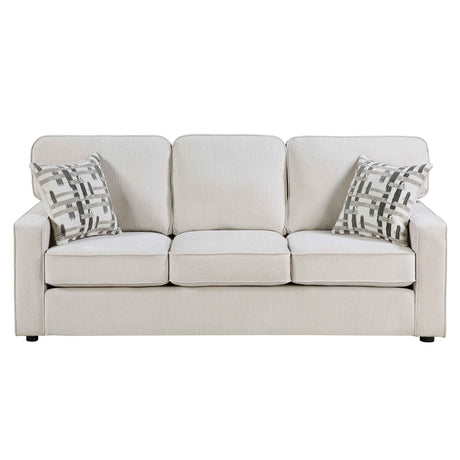 Frances Beige Living Room Set by Homelegance at Eve Furniture