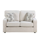 Frances Beige Living Room Set by Homelegance at Eve Furniture