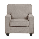 Frances Brown 3-Piece Living Room Set by Homelegance at Eve Furniture