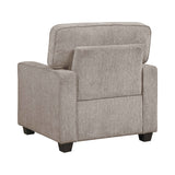 Frances Brown 3-Piece Living Room Set by Homelegance at Eve Furniture