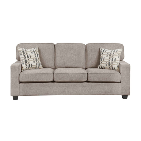 Frances Brown 3-Piece Living Room Set by Homelegance at Eve Furniture