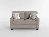Frances Brown 3-Piece Living Room Set by Homelegance at Eve Furniture