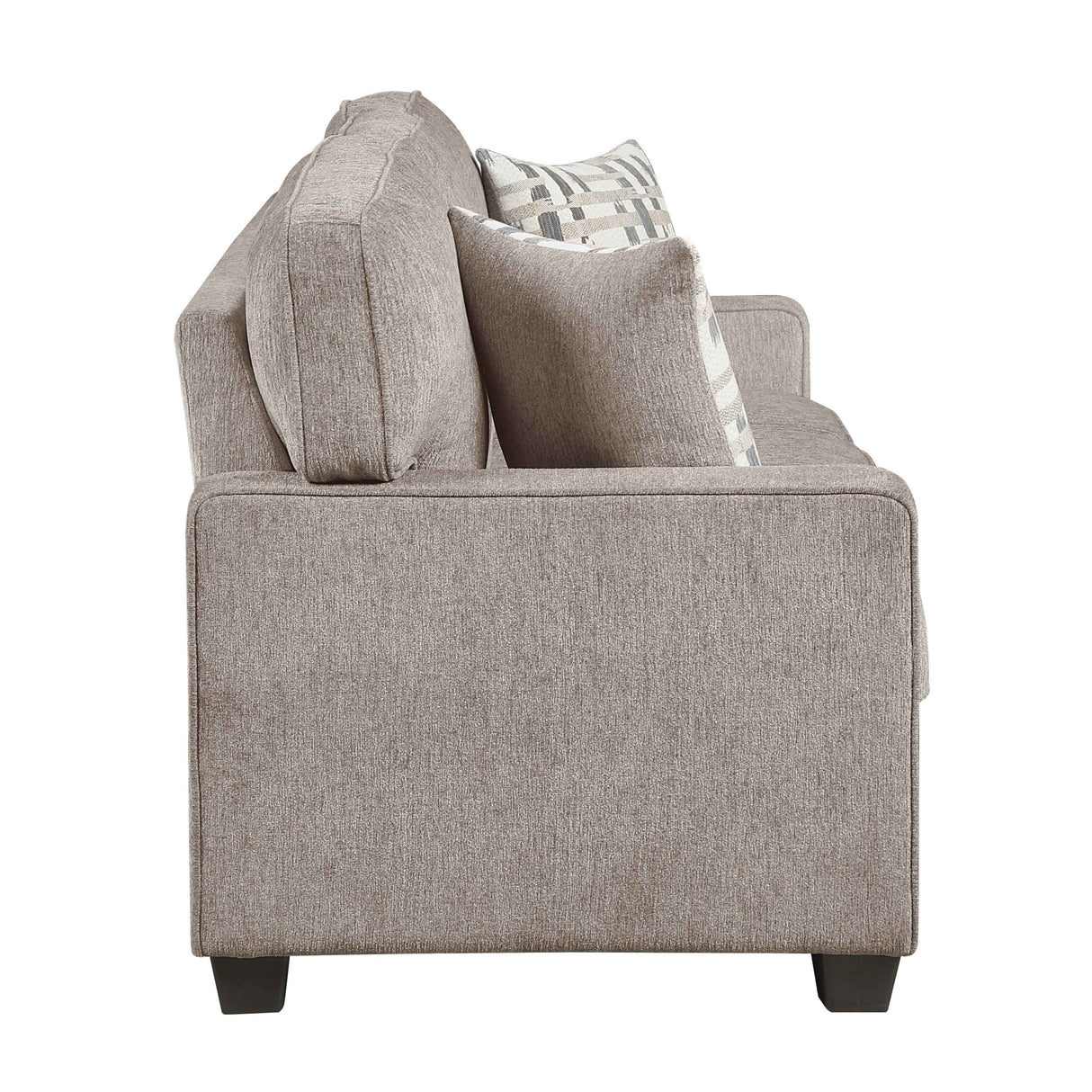 Frances Brown 3-Piece Living Room Set by Homelegance at Eve Furniture
