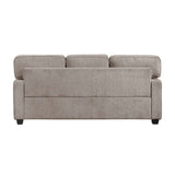 Frances Brown 3-Piece Living Room Set by Homelegance at Eve Furniture