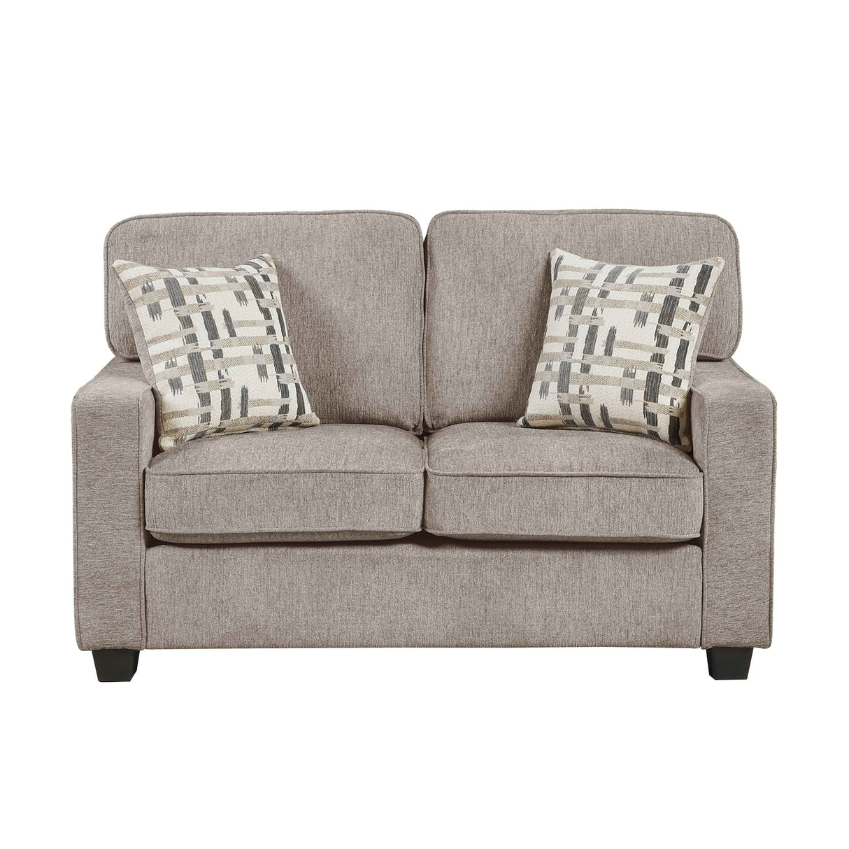 Frances Brown 3-Piece Living Room Set by Homelegance at Eve Furniture