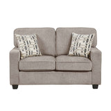 Frances Brown 3-Piece Living Room Set by Homelegance at Eve Furniture