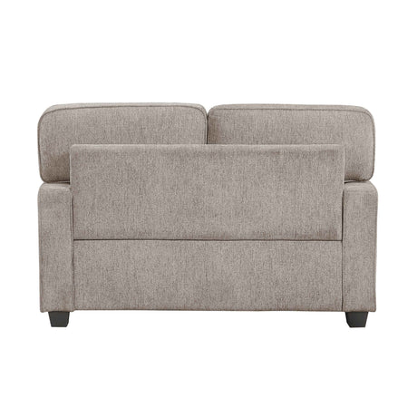 Frances Brown 3-Piece Living Room Set by Homelegance at Eve Furniture