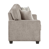 Frances Brown Loveseat by Homelegance at Eve Furniture