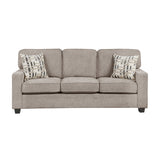 Frances Brown Sofa by Homelegance at Eve Furniture