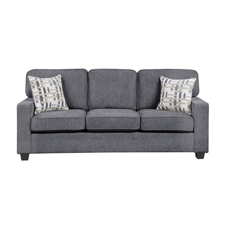 Frances Dark Gray 2-Piece Living Room Set by Homelegance at Eve Furniture
