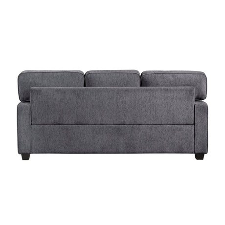 Frances Dark Gray 2-Piece Living Room Set by Homelegance at Eve Furniture